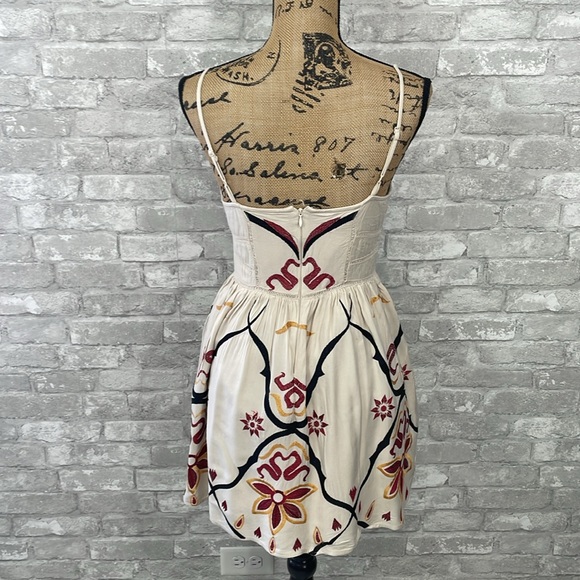 Free People Garden Party Embroidered Mini Dress - Picture 11 of 13